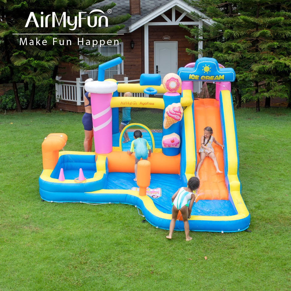 Airmyfun 83083 Kembung Castle Bouncer Kanak-kanak Slaid Kembung