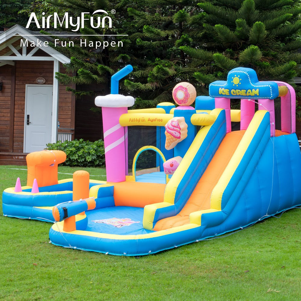 Airmyfun 83083 Kembung Castle Bouncer Kanak-kanak Slaid Kembung