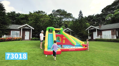 Doktor Dolphin 73018 Istana kembung gelongsor kecil dalam dan luar istana kembung