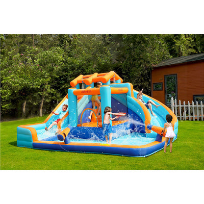 Airmyfun 83048 Trampolin istana kembung gelongsor air besar luar