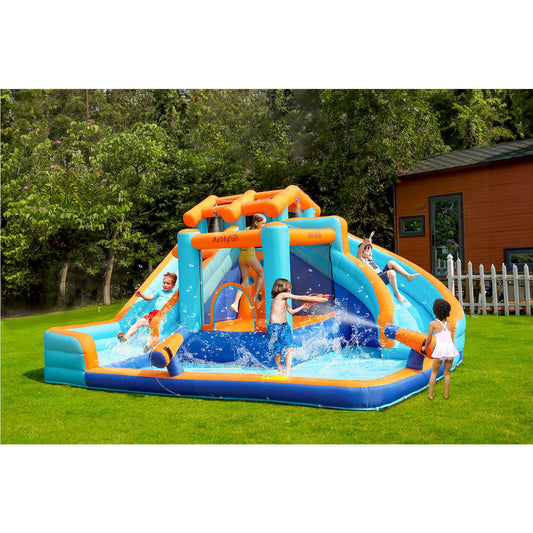 Airmyfun 83048 Trampolin istana kembung gelongsor air besar luar