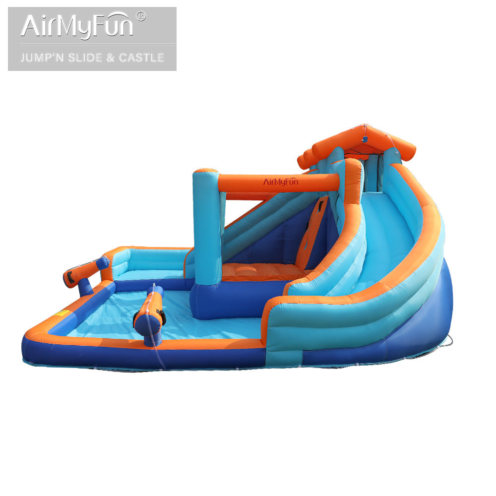 Airmyfun 83048 Trampolin istana kembung gelongsor air besar luar