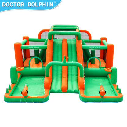 Doctor Dolphin 73029 Kembung gelongsor air gelongsor trampolin kembung
