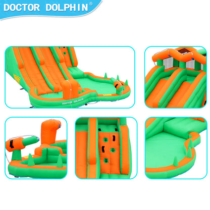 Doktor Dolphin 73028 Taman Air Pancut Slaid Berkembar Istana Kembung Hiburan