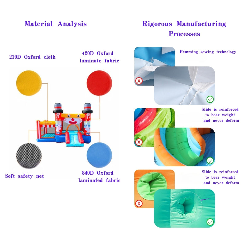 Kid‘s water park outdoor bounce bed