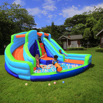 AirMyFun Spot gelongsor gelongsor kanak-kanak gelongsor luar taman permainan gelongsor air luar gelongsor kolam renang kanak-kanak